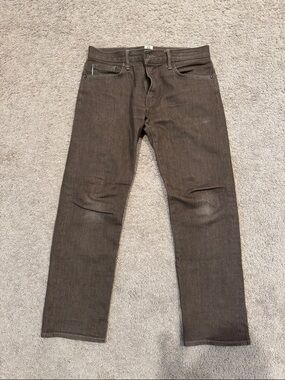 Selvedge Raw Denim - Brown